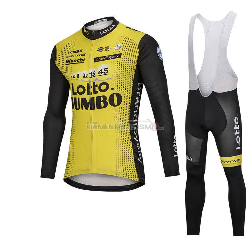 Abbigliamento Ciclismo Lotto Nl Jumbo ML 2018 Giallo